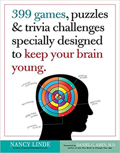 For those who can't switch off (Picture: Amazon / 399 Games, Puzzles & Trivia Challenges Specially Designed To Keep Your Brain Young) 