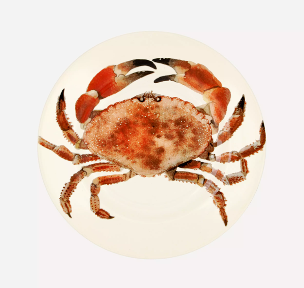 EMMA BRIDGEWATER Crab 8.5-Inch Plate