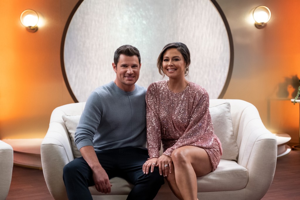 Nick Lachey and Vanessa Lachey on Love Is Blind