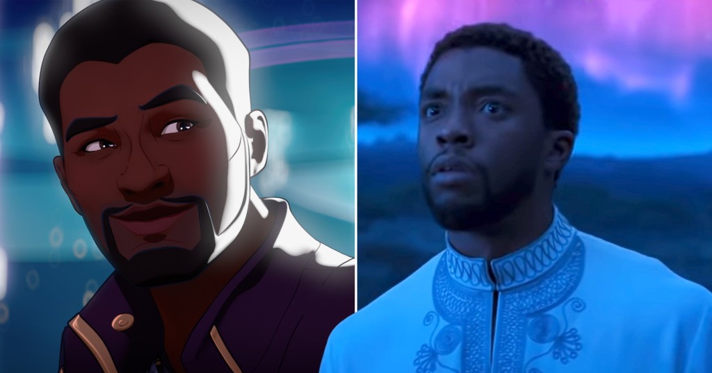 Chadwick Boseman as T'Challa in What If...?
