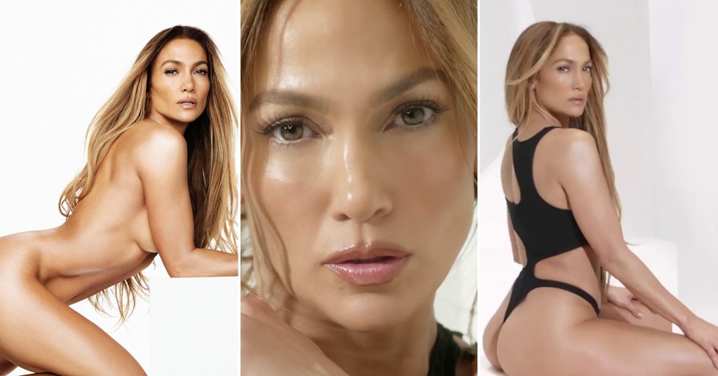Jennifer Lopez posing nude