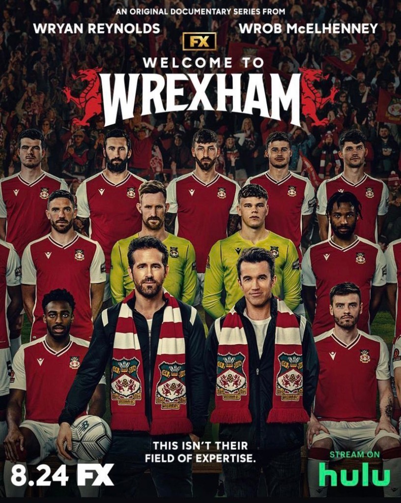 Ryan Reynolds and Rob McElhenney in Welcome to Wrexham trailer