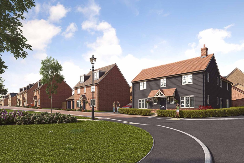 Taylor Wimpey?s Oaklands Grange, a ten-minute drive from the centre, has 348 two to five-bed homes and is now in its final phase, due to complete next June. Prices range from ?550,000 for a two-bedroom, twobathroom detached house with two parking spaces to ?1.25m for a five-bed with a double garage, taylorwimpey.co.uk