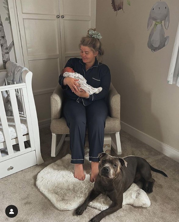 Gogglebox's Georgia Bell and her baby son