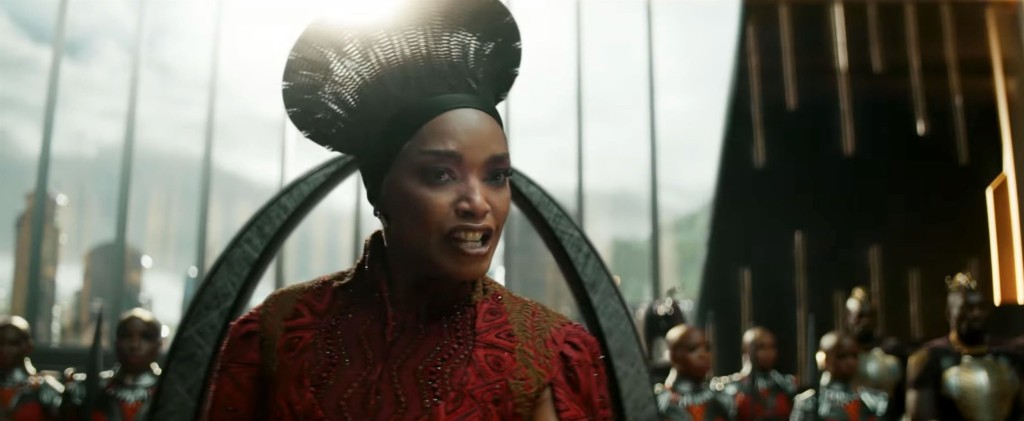 Angela Bassett as Ramonda in Black Panther: Wakanda Forever
