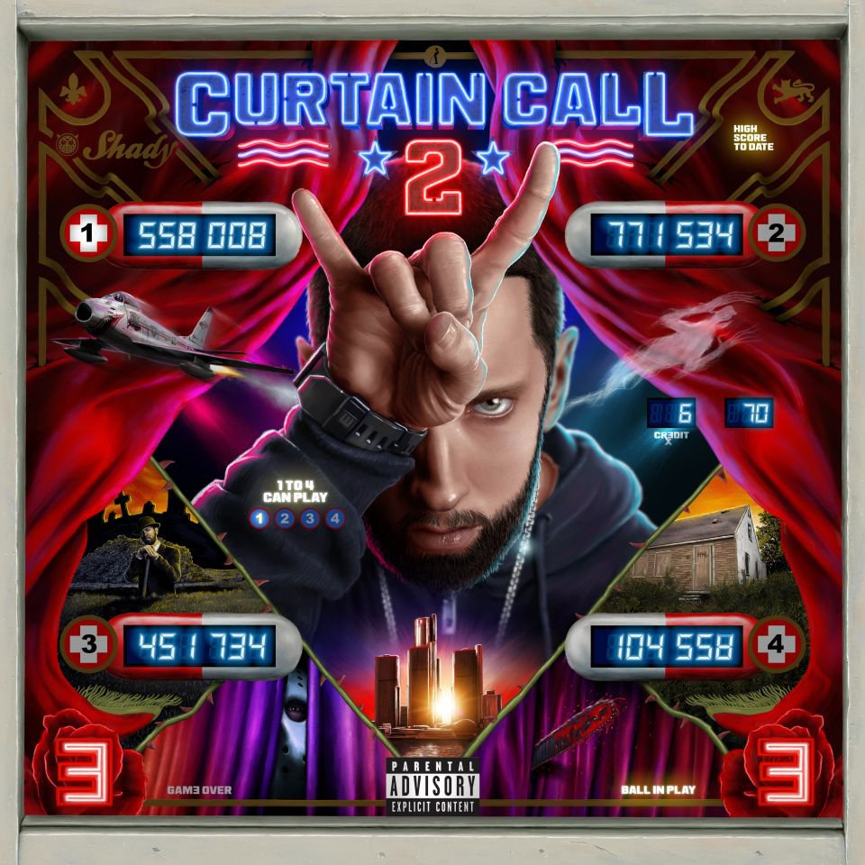 Eminem Curtain Call Volume 2 Credit Shady Records/Aftermath Entertainment/Interscope Records