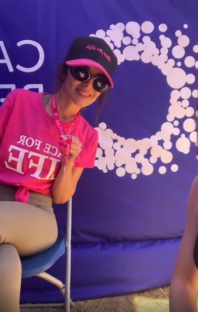 Cheryl at Race For Life
