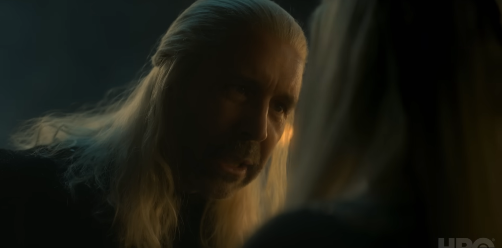 Paddy Considine as Viserys Targaryen, the king when the series begins (Picture: HBO/Sky Atlantic)