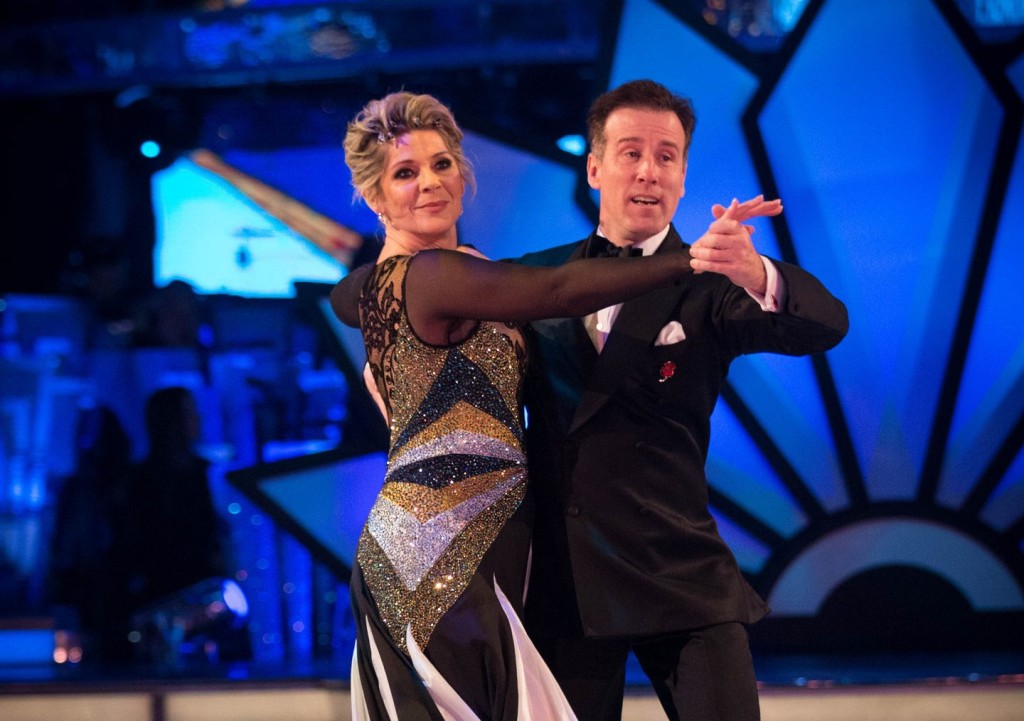 Ruth Langsford and Anton Du Beke on Strictly