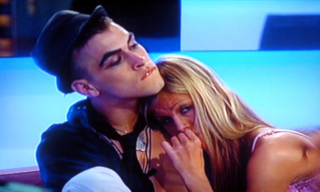  Pete Bennett and Nikki Grahame in Big Brother