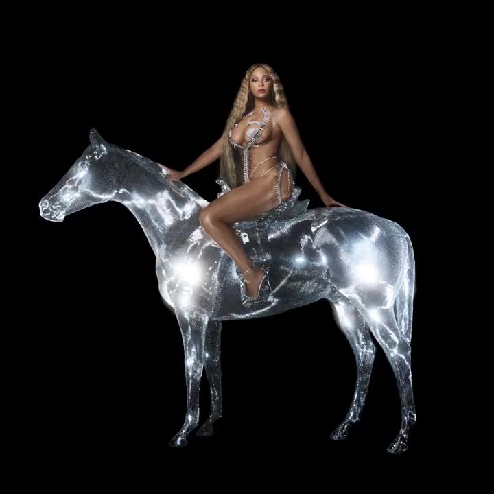 Beyonc? unveils all four cover poses for her new album Hold your horses. All 4 poses revealed. #RENAISSANCE https://beyonce.com/