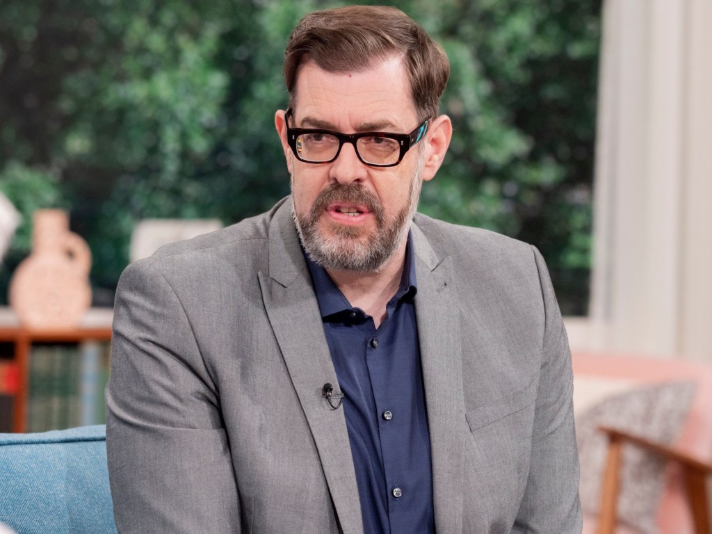 Editorial use only Mandatory Credit: Photo by Ken McKay/ITV/REX/Shutterstock (12447070w) Richard Osman 'This Morning' TV show, London, UK - 16 Sep 2021 Actor
