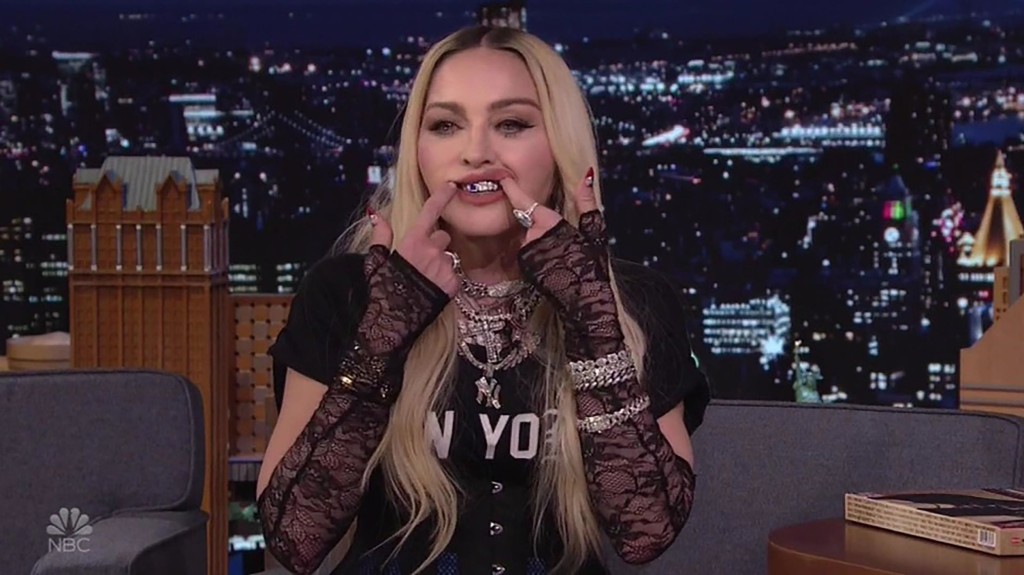 Madonna on The Tonight Show Starring Jimmy Fallon