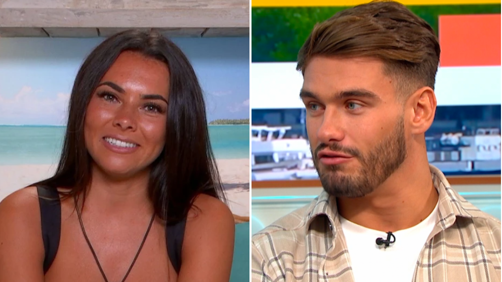 Love Island's Jacques and Paige