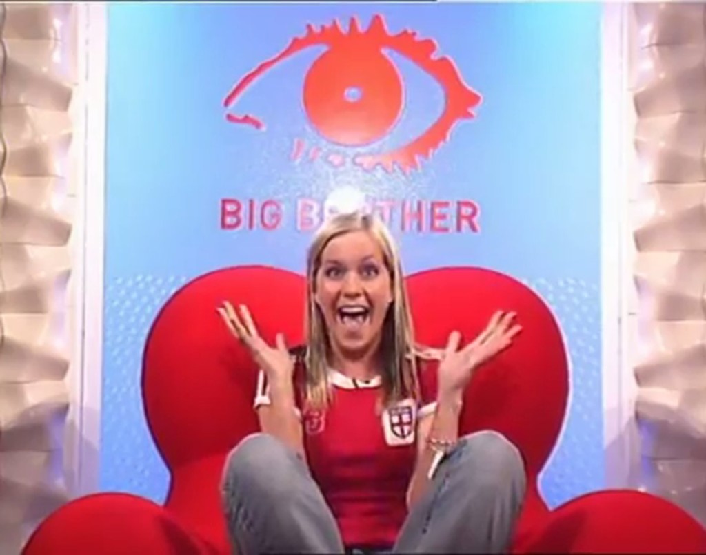Kate Lawler appearing on Big Brother series 3 