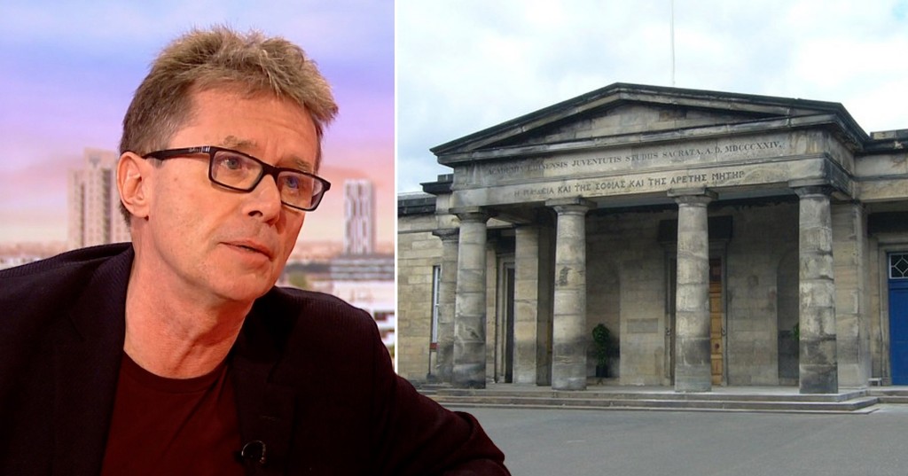 Nicky Campbell claimed he was abused by a teacher while at school (Picture: BBC)