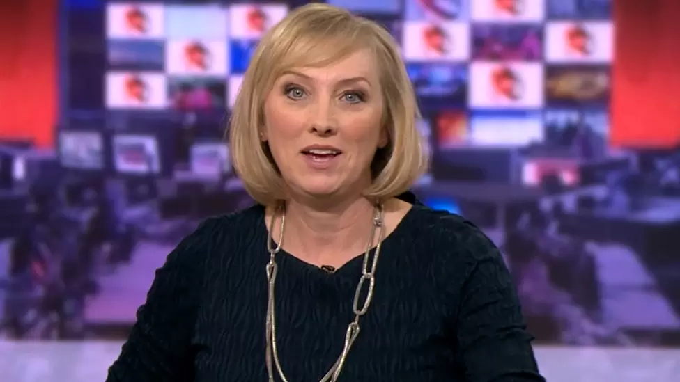 BBC reporter taken off air after celebrating Boris Johnson quitting leadership contest Martine Croxall sparked outrage with her glee.