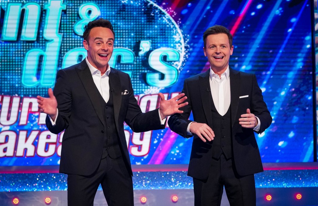  Anthony McPartlin and Declan Donnelly 'Ant & Dec Saturday Night Takeaway'