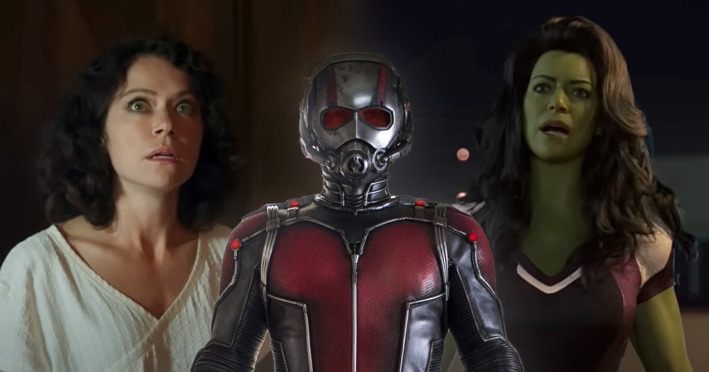 Tatiana Maslany in She-Hulk and Paull Rudd in Ant-Man