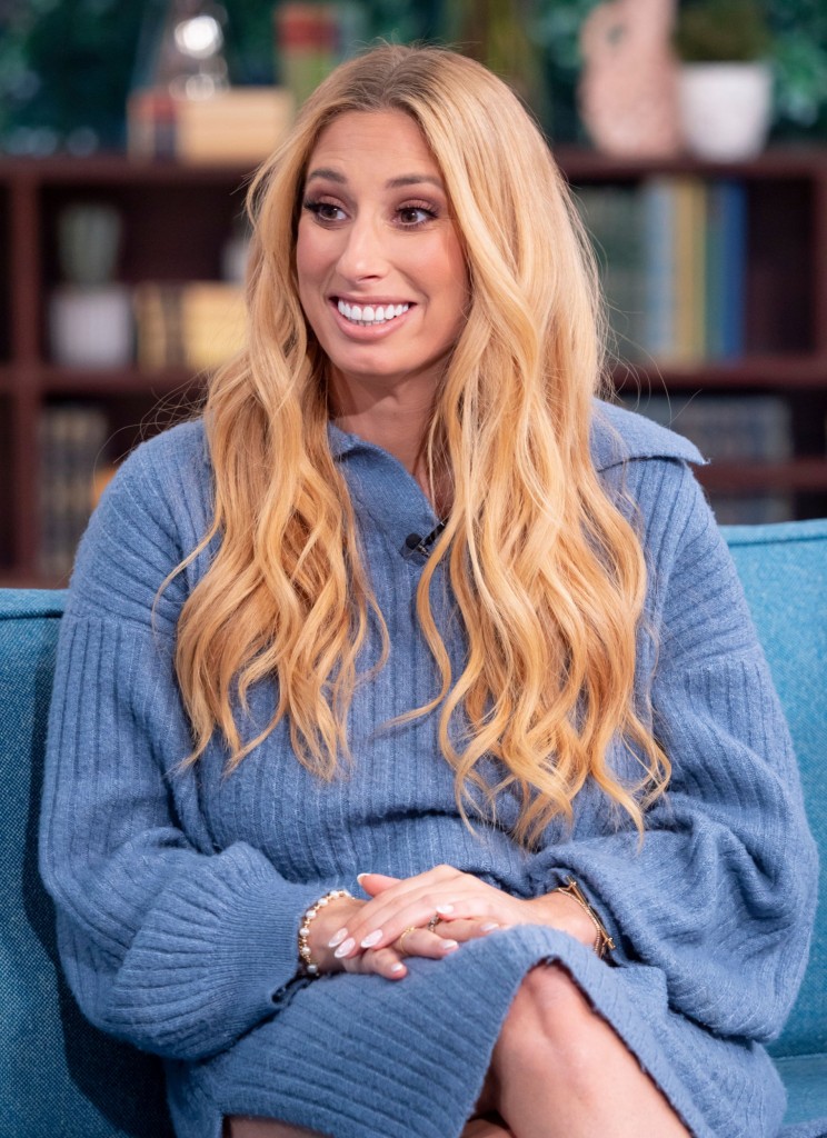 Editorial use only Mandatory Credit: Photo by S Meddle/ITV/Shutterstock (13428901aw) Stacey Solomon 'This Morning' TV show, London, UK - 29 Sep 2022