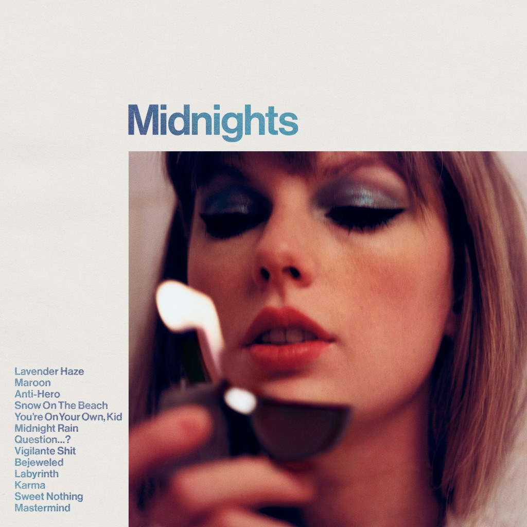 Taylor Swift Midnights album cover