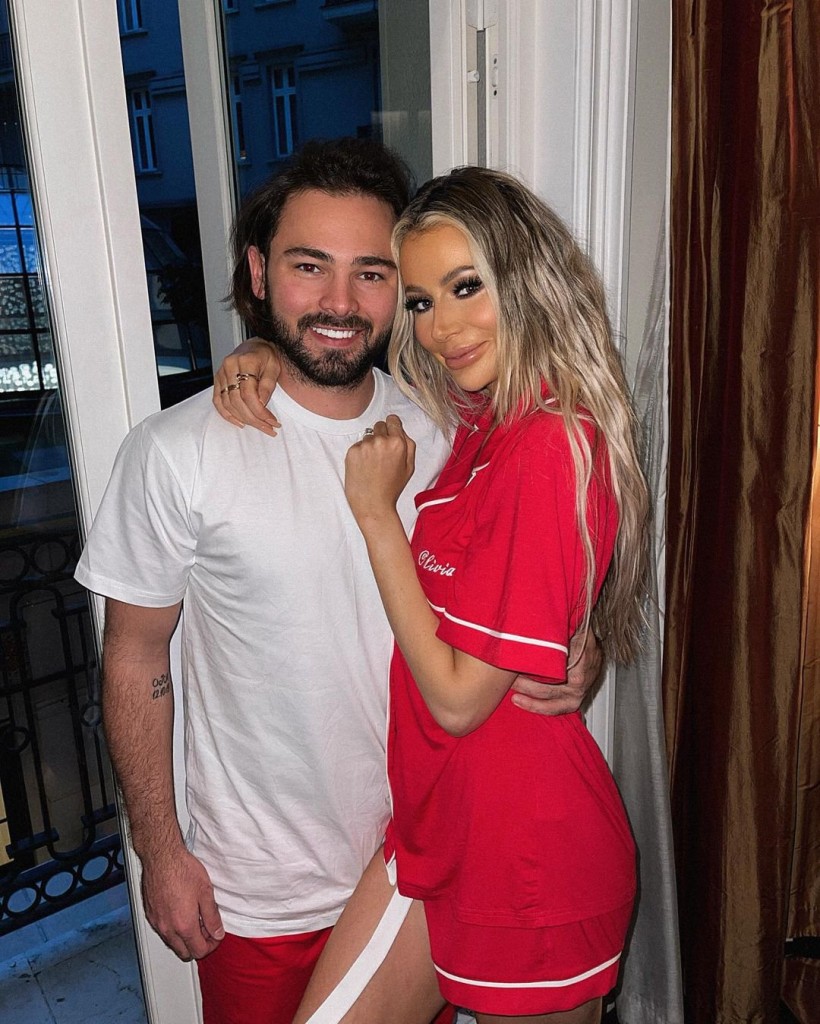 Olivia Attwood and Bradley Dack 