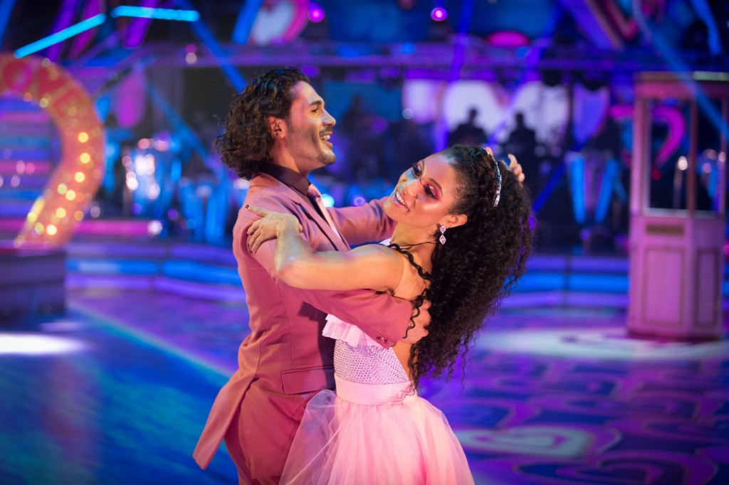 For use in UK, Ireland or Benelux countries only Undated BBC handout photo of Graziano Di Prima and Vick Hope. PRESS ASSOCIATION Photo. Issue date: Saturday October 13, 2018. See PA story SHOWBIZ Strictly. Photo credit should read: Guy Levy/BBC/PA Wire NOTE TO EDITORS: Not for use more than 21 days after issue. You may use this picture without charge only for the purpose of publicising or reporting on current BBC programming, personnel or other BBC output or activity within 21 days of issue. Any use after that time MUST be cleared through BBC Picture Publicity. Please credit the image to the BBC and any named photographer or independent programme maker, as described in th