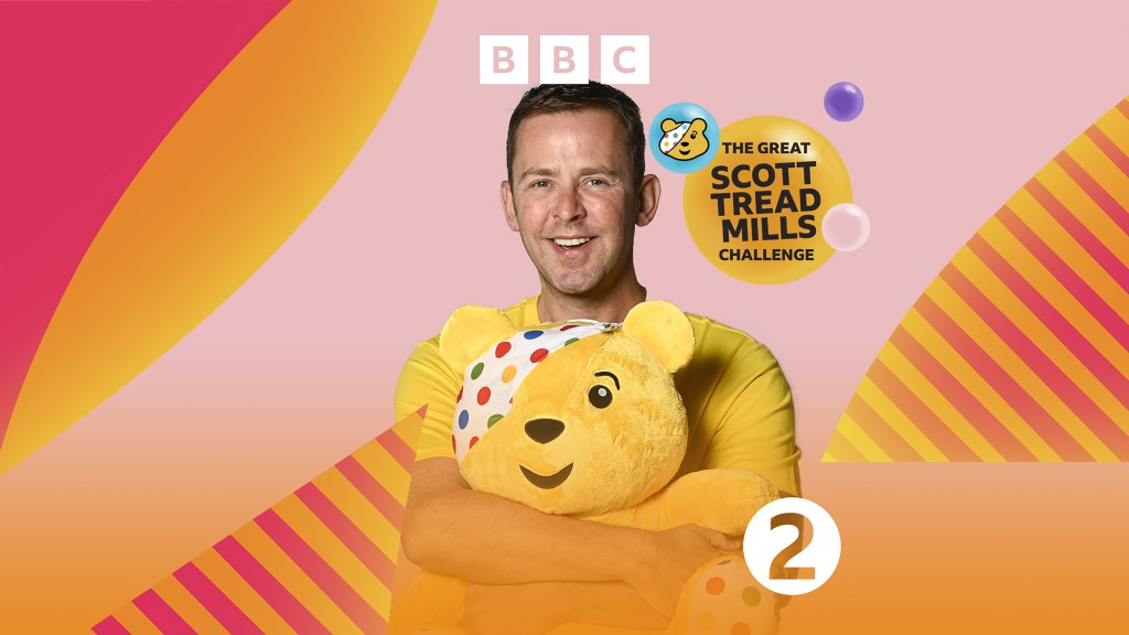 Scott Mills will embark on the Great Scott TreadMills Challenge for Radio 2 for Children in Need on November 16 