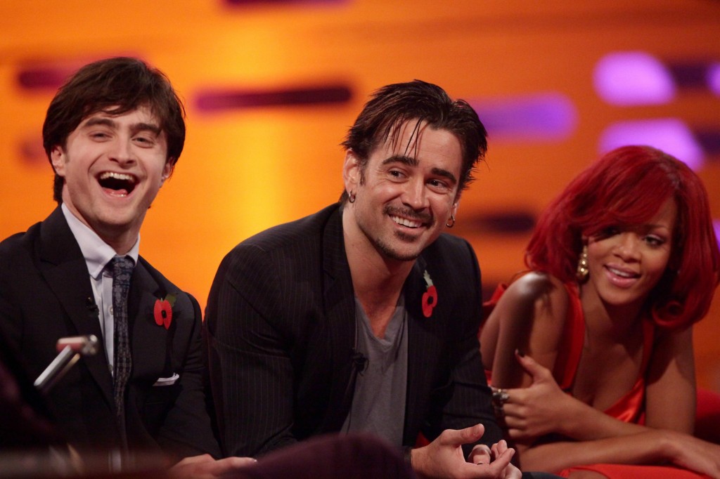 Daniel Radcliffe, Colin Farrell and Rihanna on The Graham Norton Show