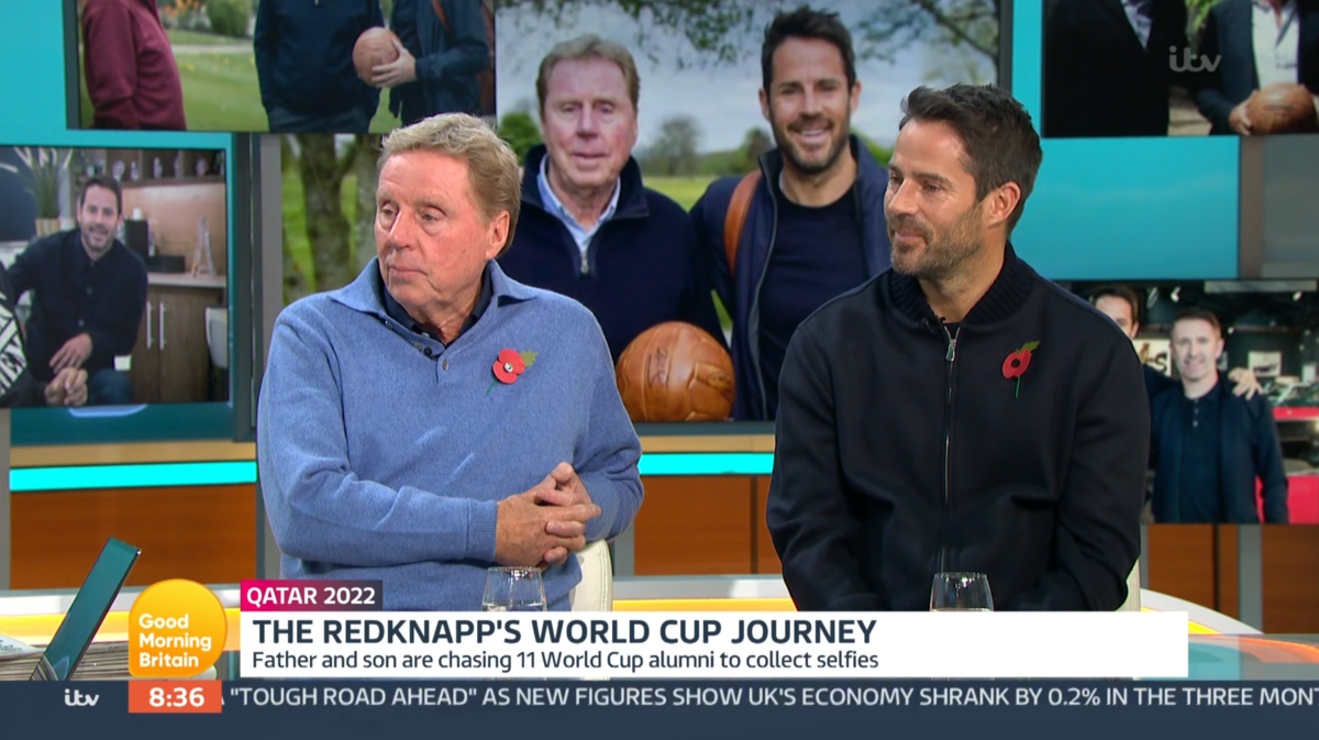Harry and Jamie Redknapp on Good Morning Britain