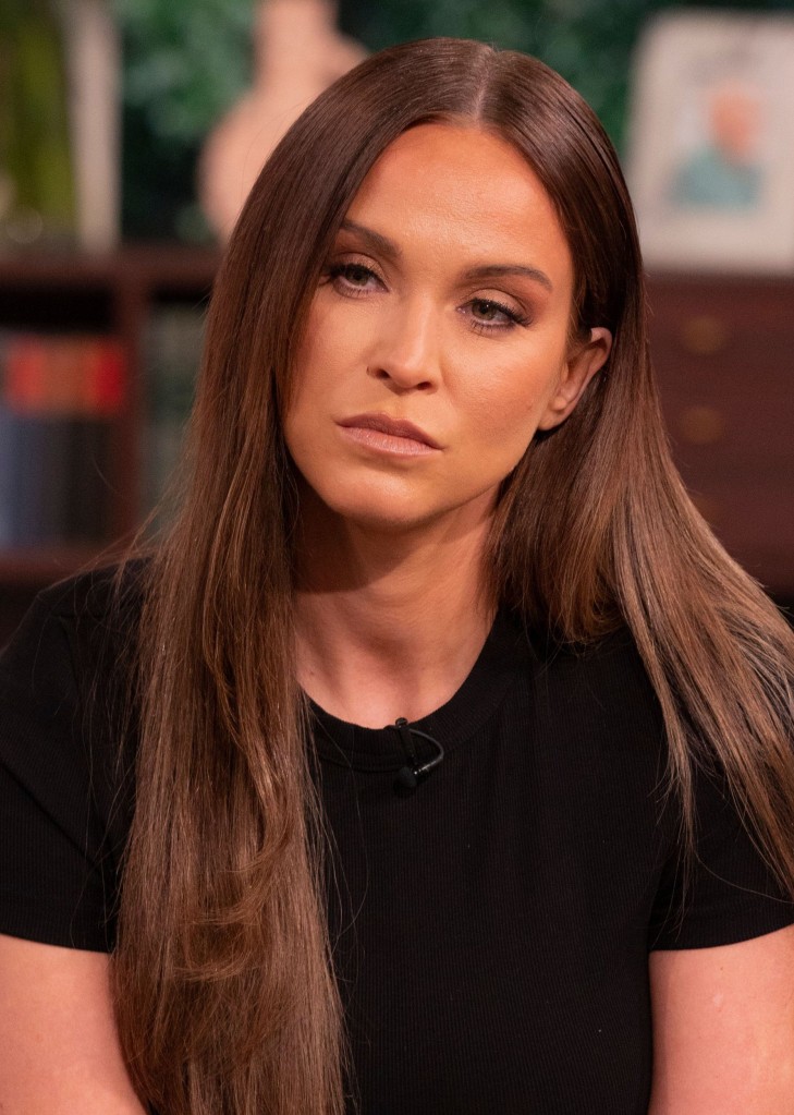 Editorial use only Mandatory Credit: Photo by Ken McKay/ITV/REX/Shutterstock (13061299cd) Vicky Pattison 'This Morning' TV show, London, UK - 02 Aug 2022