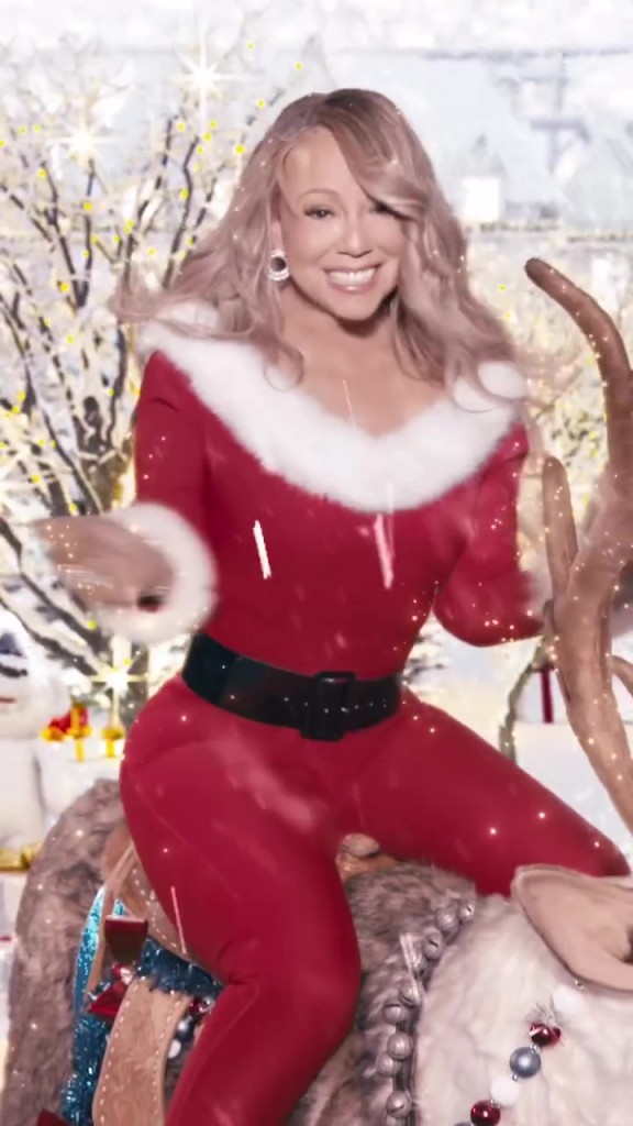 Mariah Carey as Mrs Christmas