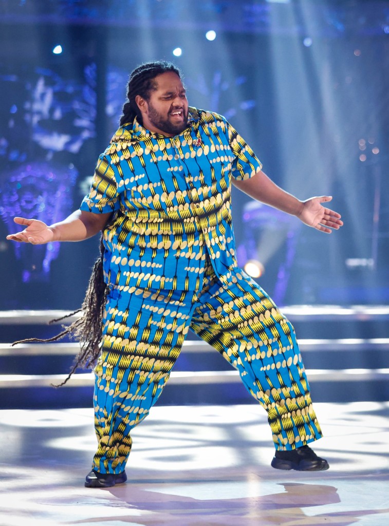 Hamza Yassin during the dress rehearsal of Strictly Come Dancing on BBC1