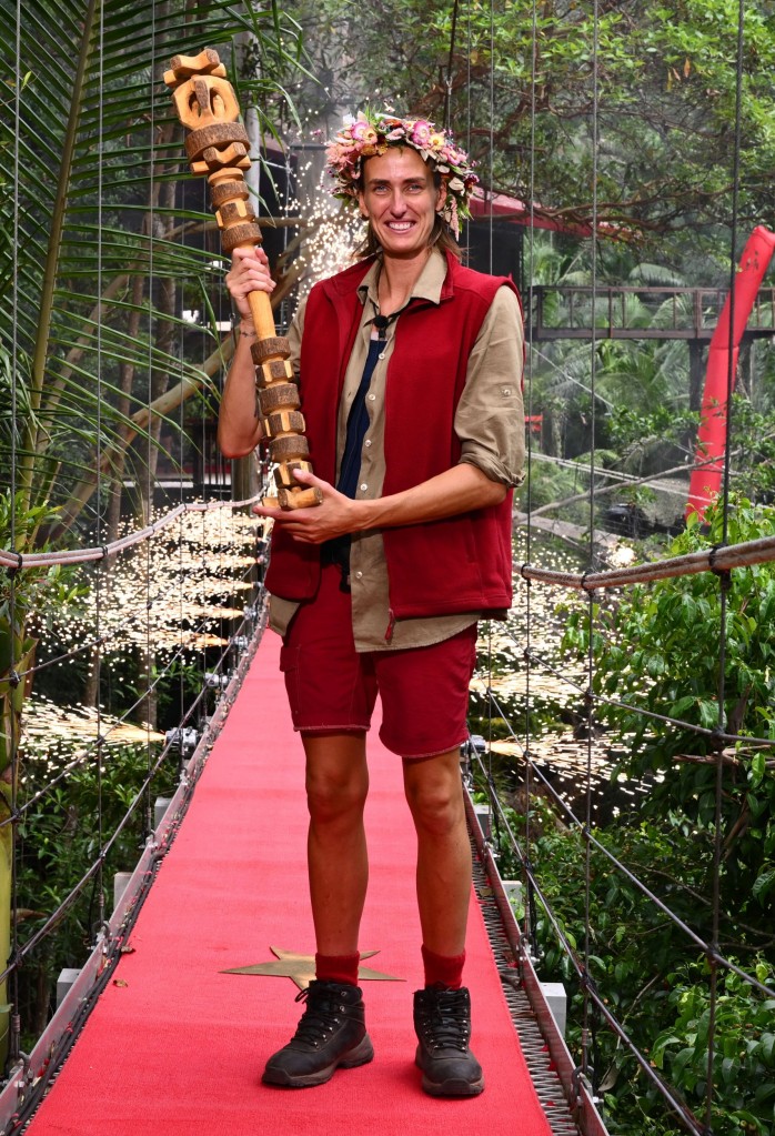 Editorial use only Mandatory Credit: Photo by James Gourley/ITV/Shutterstock (13639537bx) Jill Scott is crowned Queen of the Jungle 'I'm a Celebrity... Get Me Out of Here!' TV Show, Series 22, Live Final, Australia - 27 Nov 2022