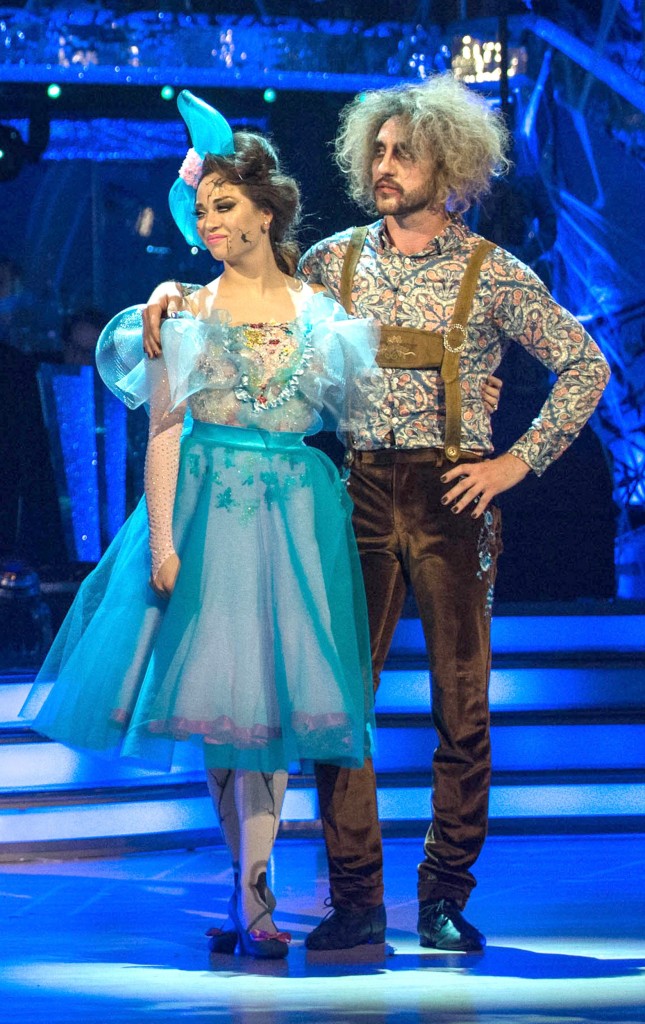 Television Programme: Strictly Come Dancing 2018. Episode: RESULT SHOW Katya Jones, Seann Walsh - (C) BBC - Photographer: Guy Levy