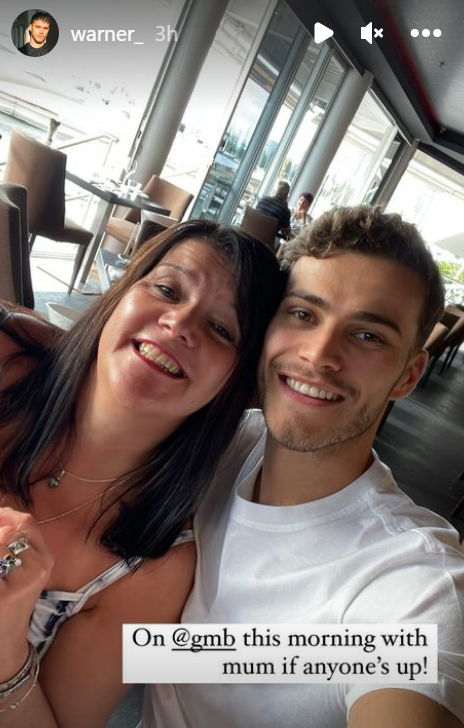 Owen Warner's brother and mum