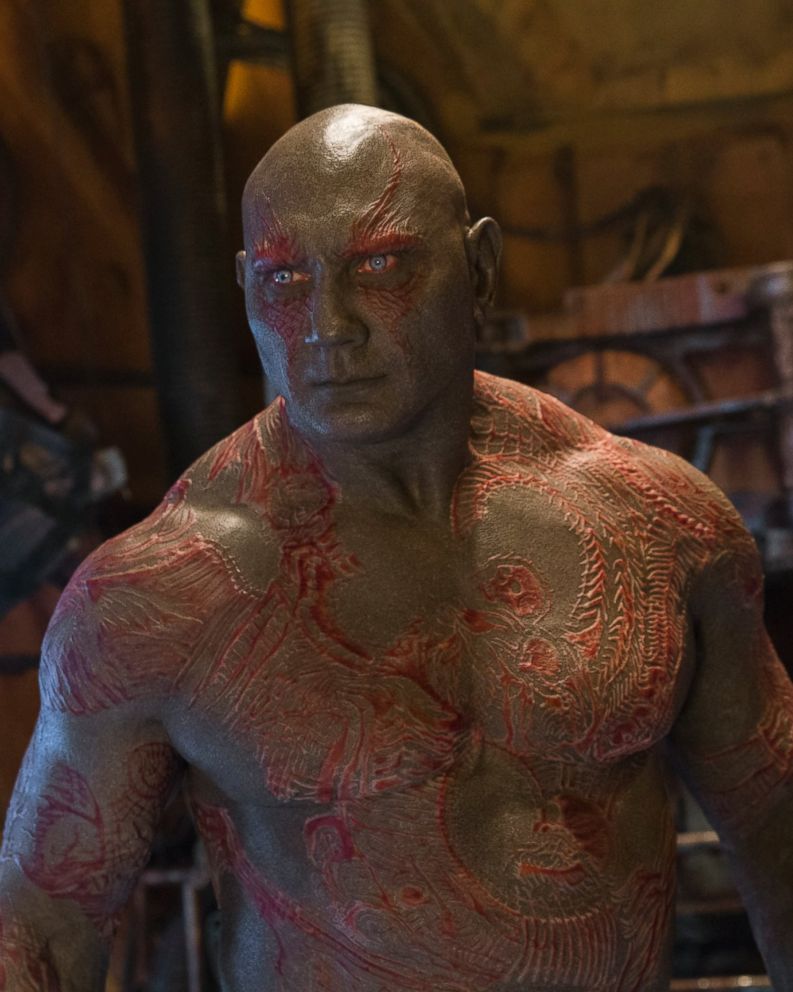 Dave Bautista looks more ripped than ever in behind the scenes shot from Guardians of the Galaxy Vol. 3 Big Dave is ready!