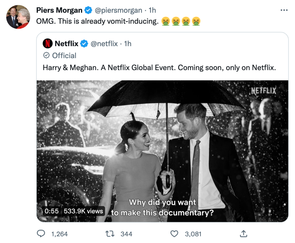 Piers Morgan on Twitter