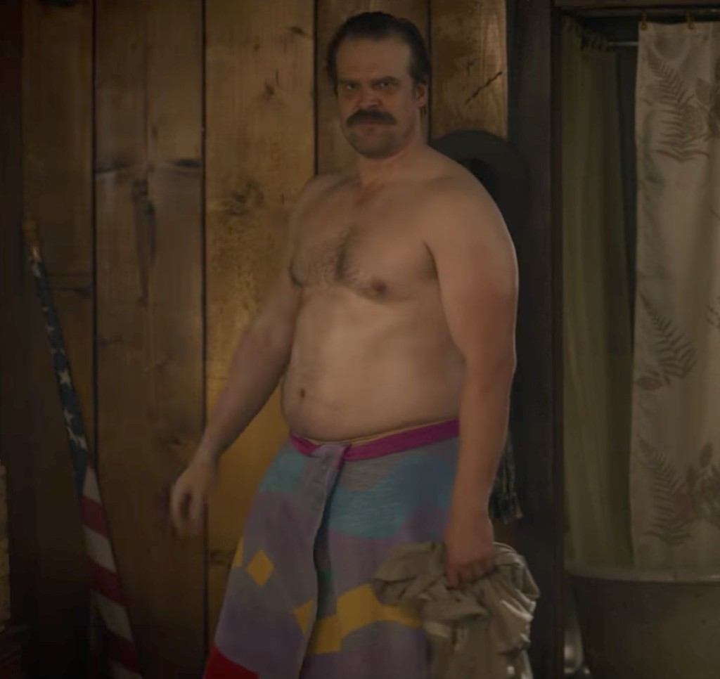 David Harbour reveals he lost five stone for Stranger Things