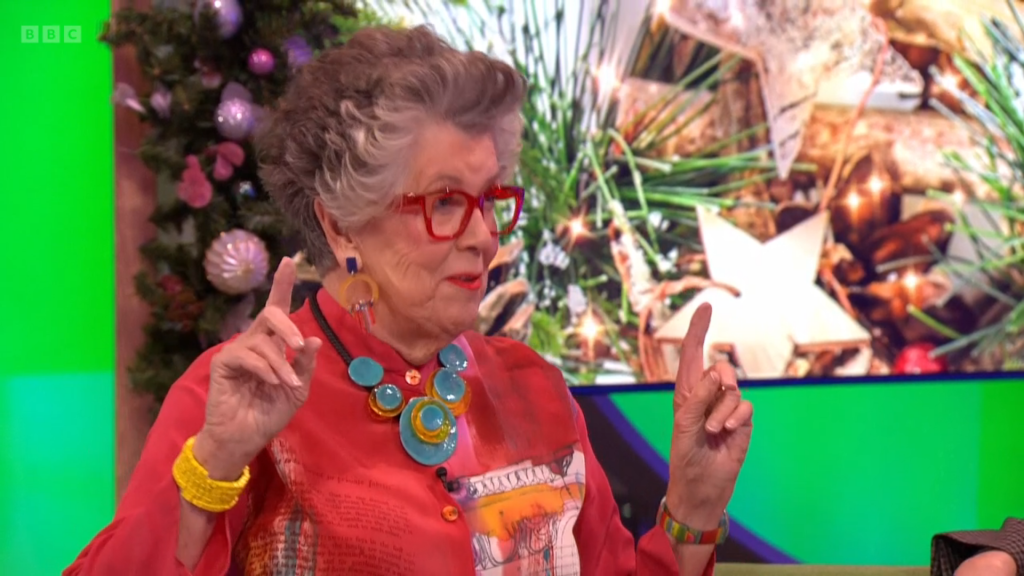 Dame Prue Leith on everybody pitching her to replace Matt Lucas on Bake Off