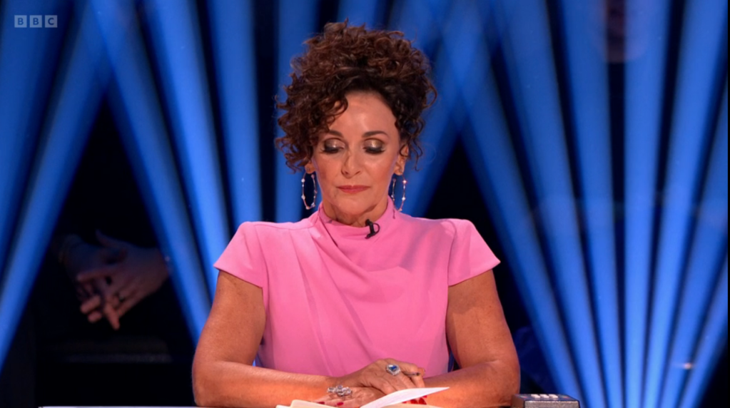 Shirley Ballas on Strictly Come Dancing.