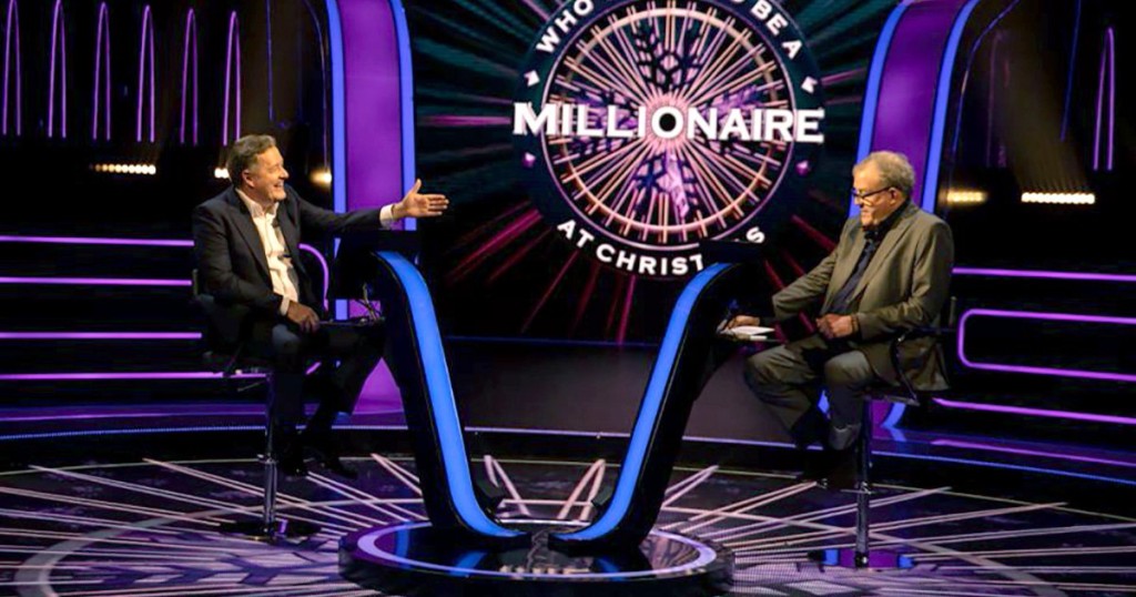 Piers Morgan and Jeremy Clarkson on Who Wants To Be A Millionaire?
