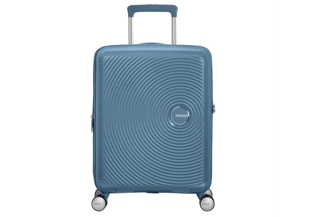 American Tourister’s Soundbox will fit perfectly in an overhead locker (Picture: Go Places)