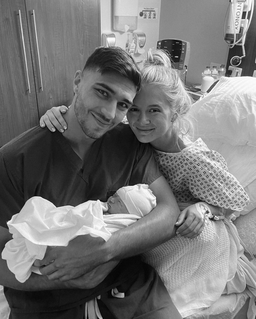 Wayne Lineker's comment about Molly-Mae Hague and Tommy Fury's new baby has creeped people out (Picture: @mollymae)