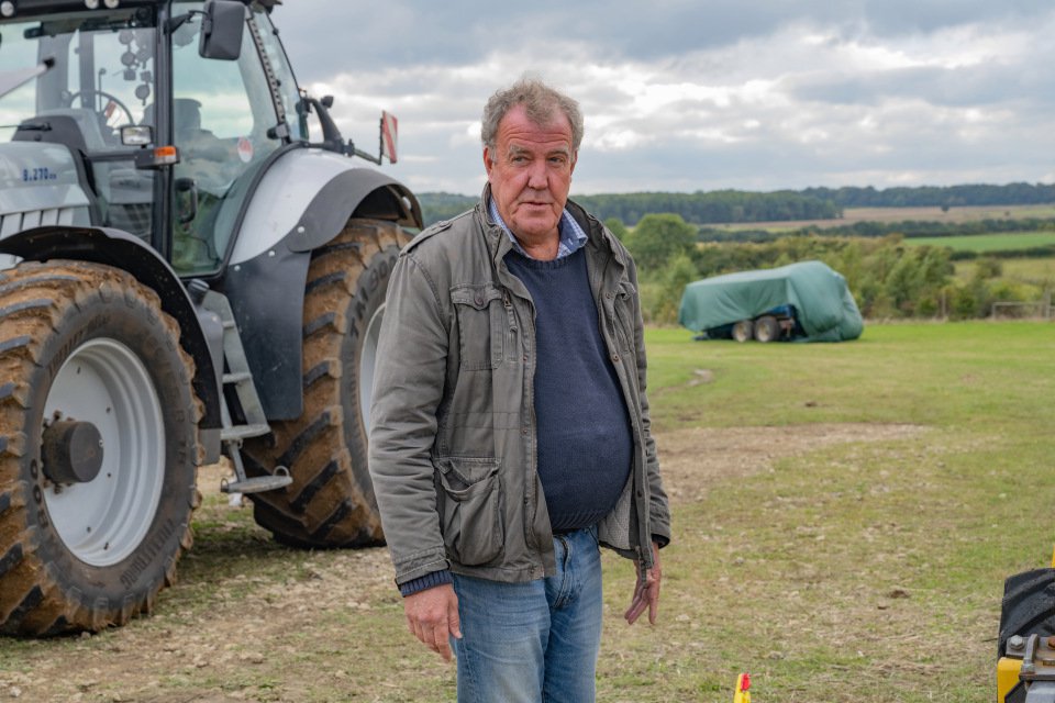 Television programme: Jeremy Clarkson in Clarkson's Farm (2021) Credit: Amazon Prime