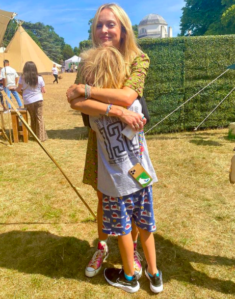 Fearne Cotton and Rex