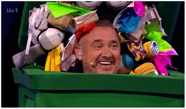 The Masked Singer reveals snooker legend Stephen Hendry behind Rubbish in fourth elimination Did you guess?
