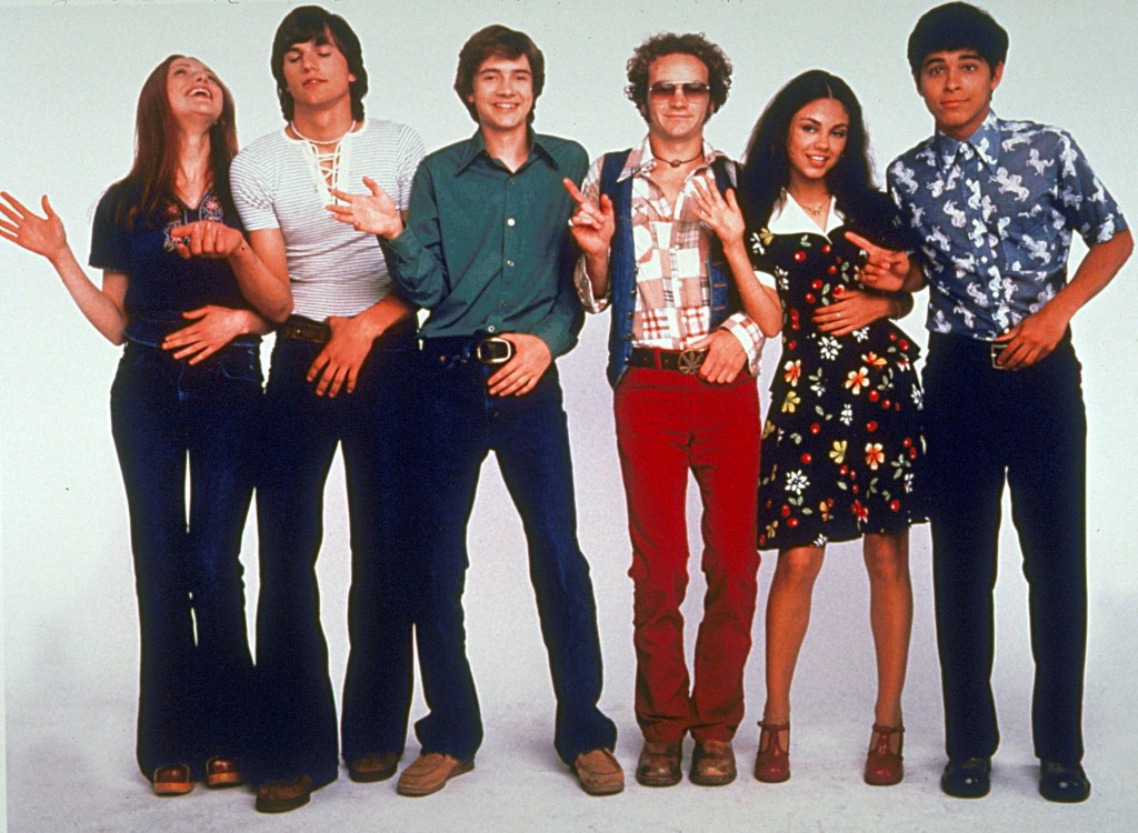 Ashton Kutcher and Mila Kunis in That '70s Show