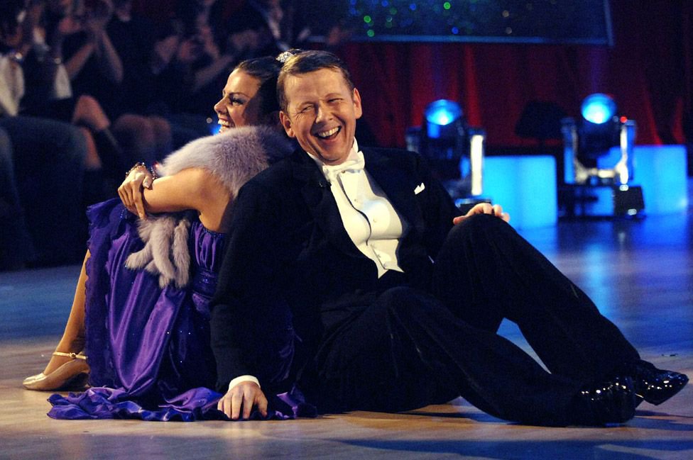 Bill Turnbull on Strictly Come Dancing.