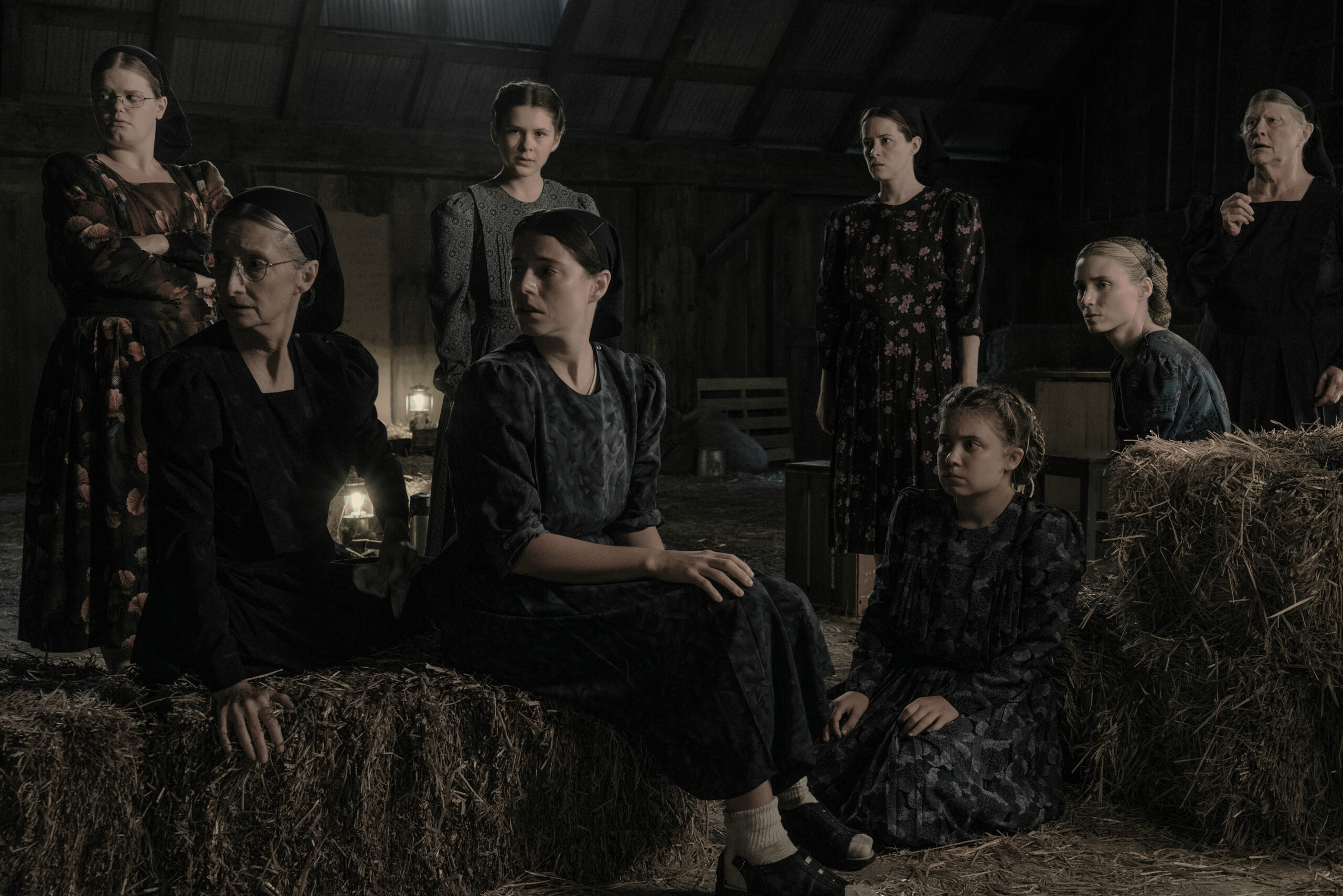 Michelle McLeod stars as Mejal, Sheila McCarthy as Greta, Liv McNeil as Neitje, Jessie Buckley as Mariche, Claire Foy as Salome, Kate Hallett as Autje, Rooney Mara as Ona and Judith Ivey as Agata